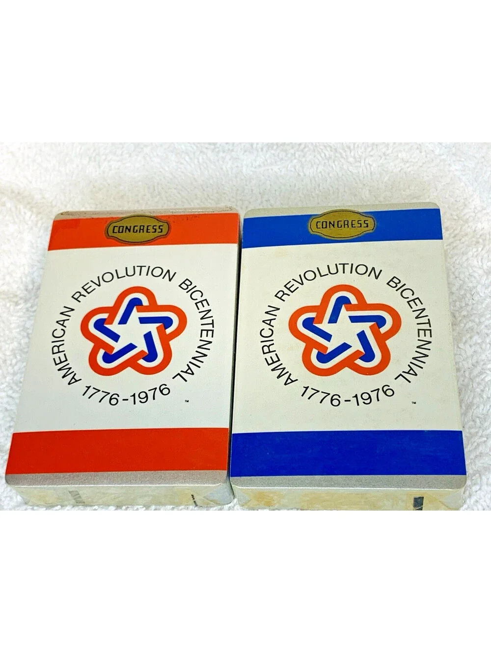 NEW American Revolution Bicentennial 1776-1976 Patriotic Playing Cards 2 Decks